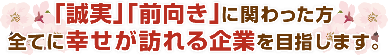 代表挨拶・社員紹介