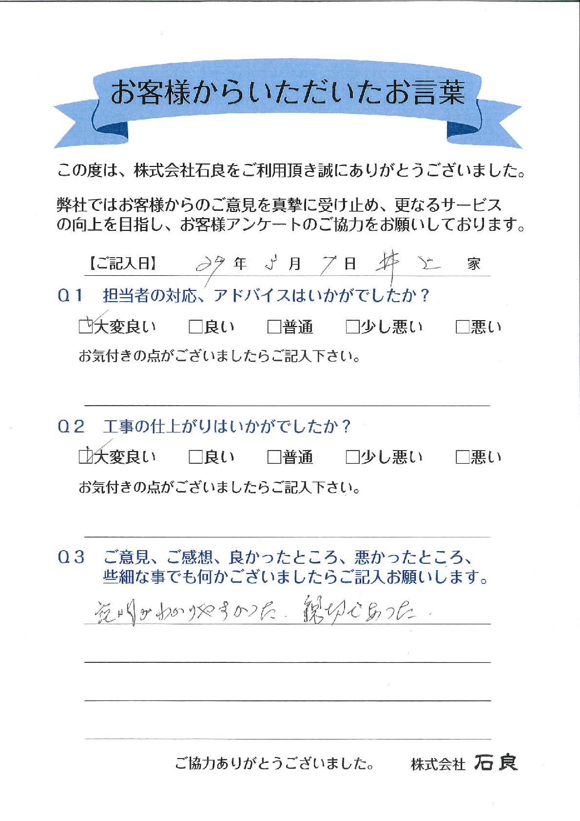 「柏市 井上家」 説明がわかりやすかった