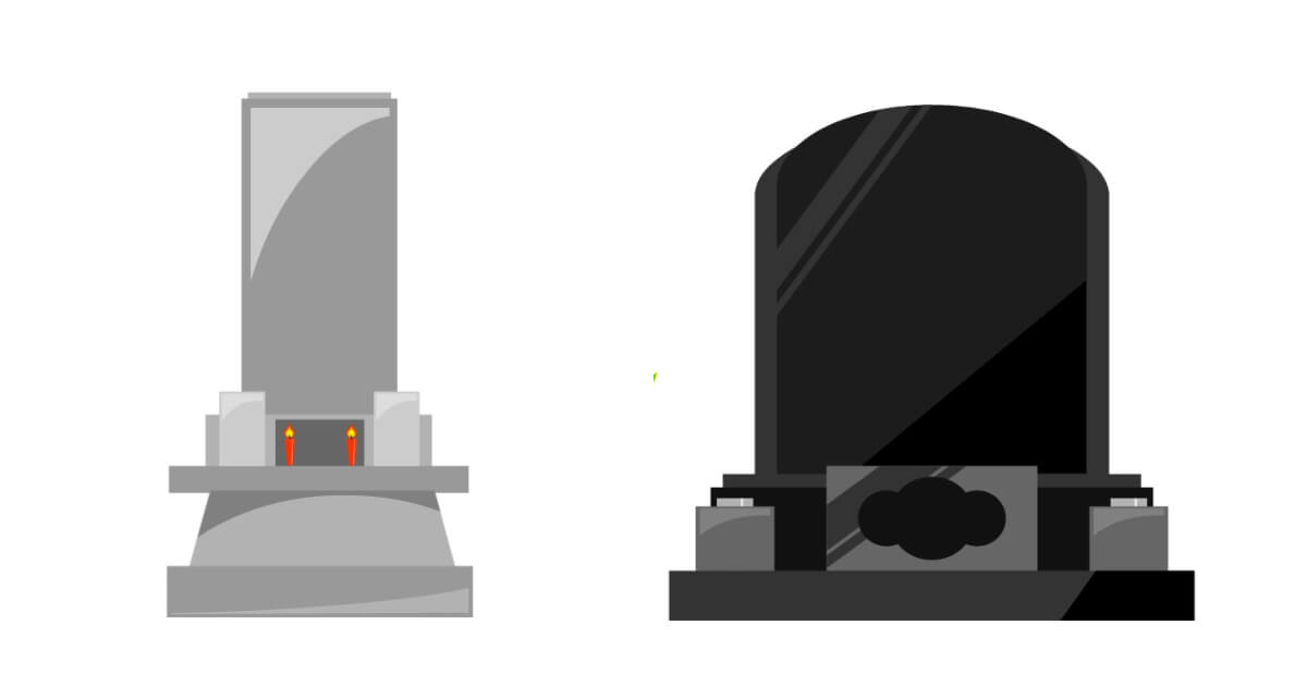 墓石の形にある意味